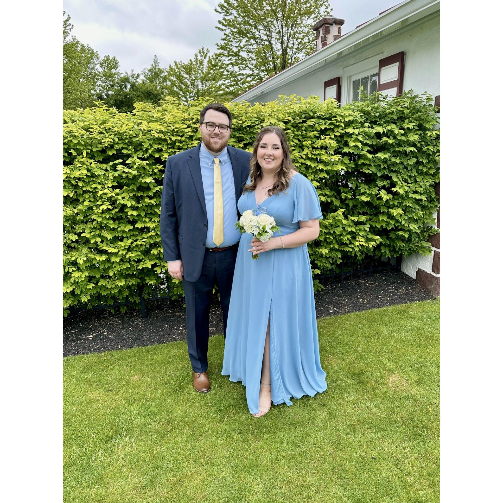 Celebrating Victoria's cousin Emily's wedding in 2023