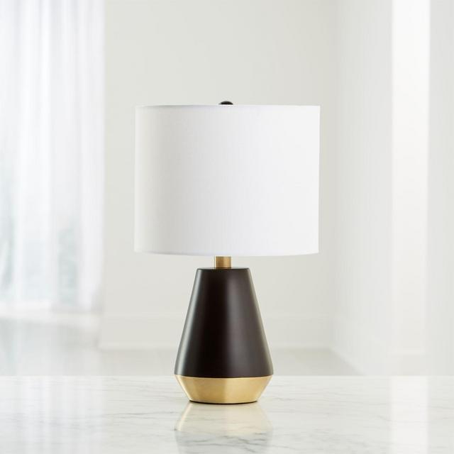 Everett Bronze And Brass Table Lamp