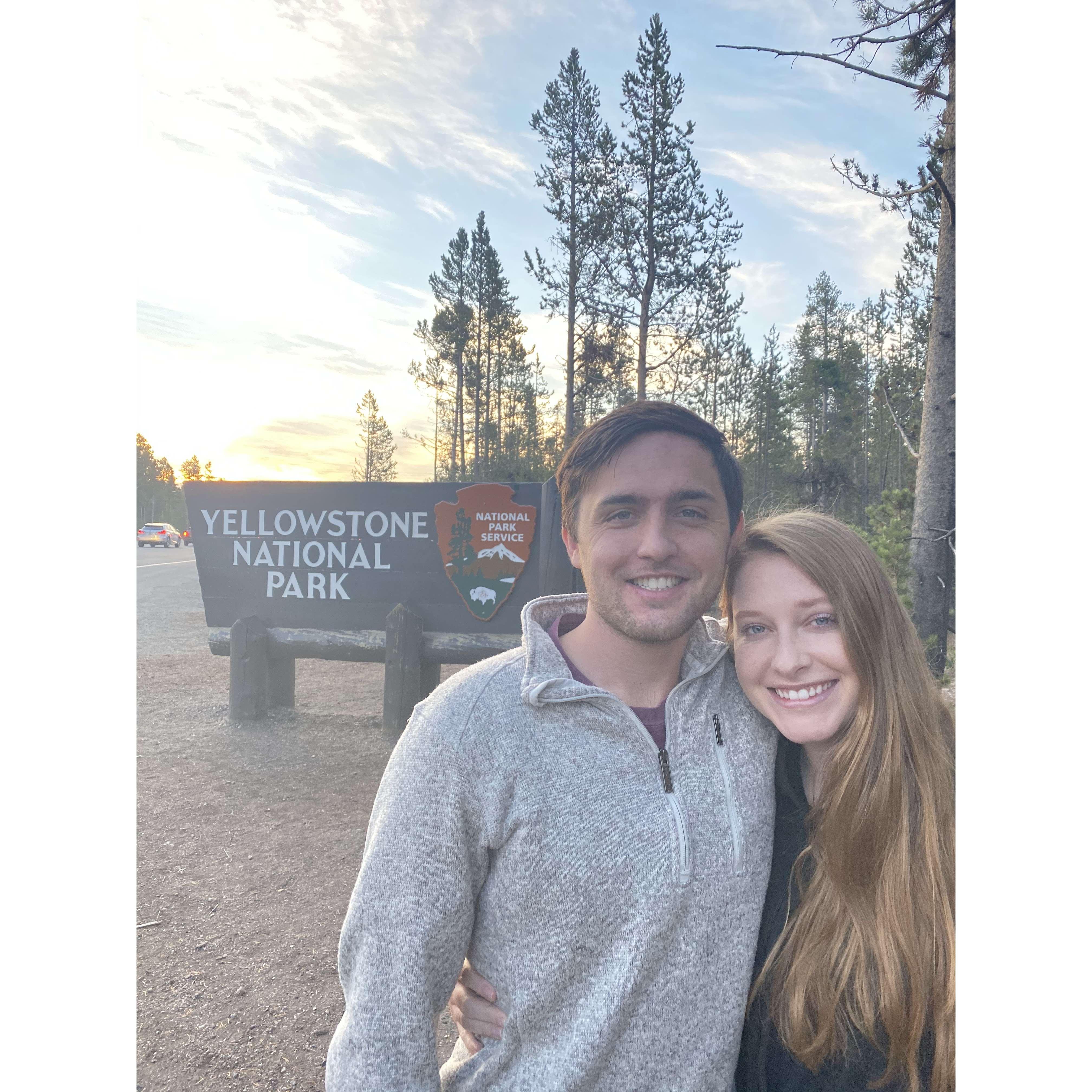 One of our favorite trips was to Yellowstone NP