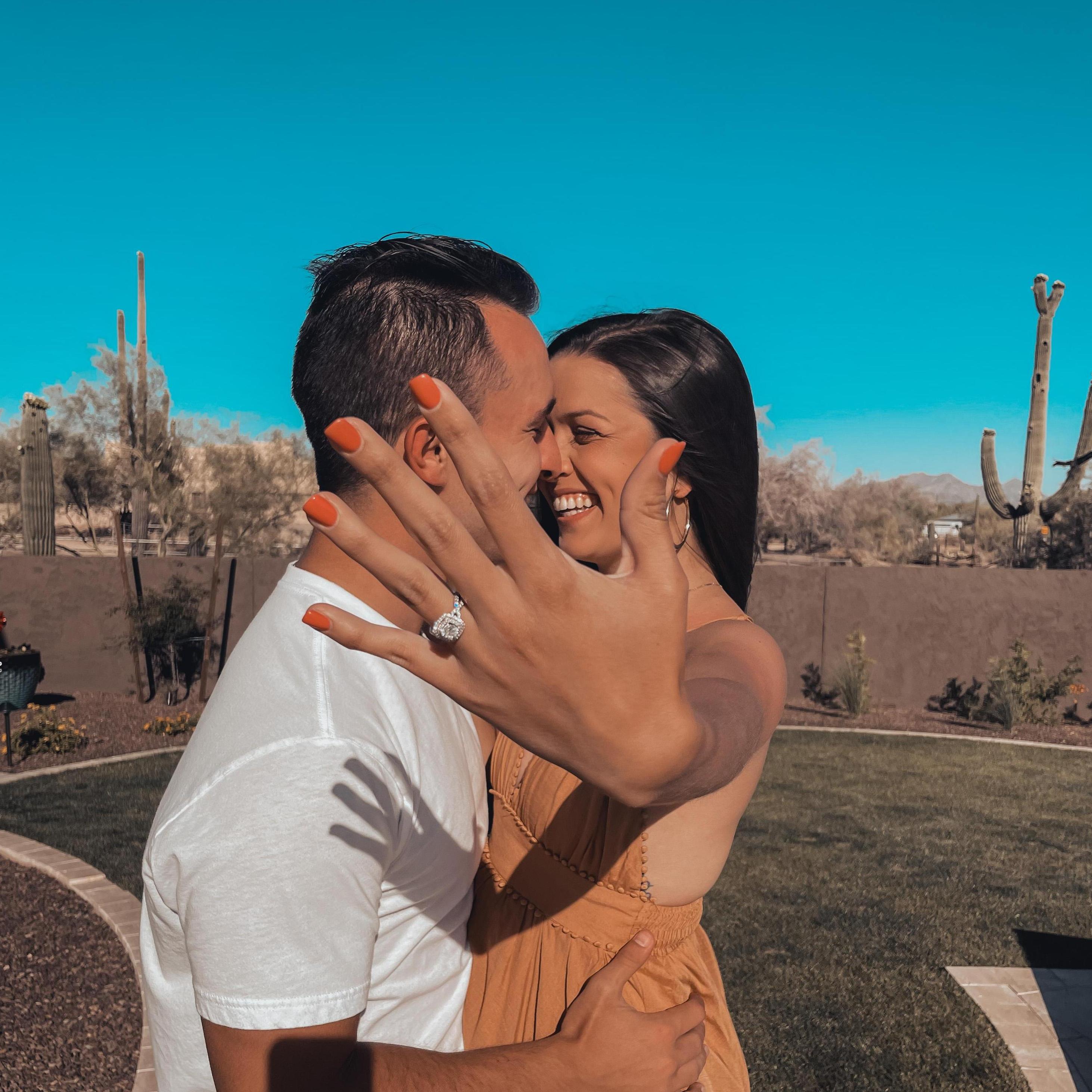 The day of the engagement!
