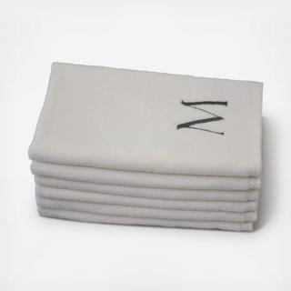 Monogram Guest Towel, Set of 6
