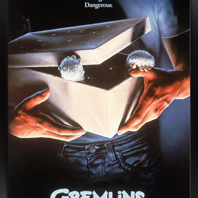 Trends International Gremlins - Box One Sheet Wall Poster, 34L x 22.4W, Black Framed Version
