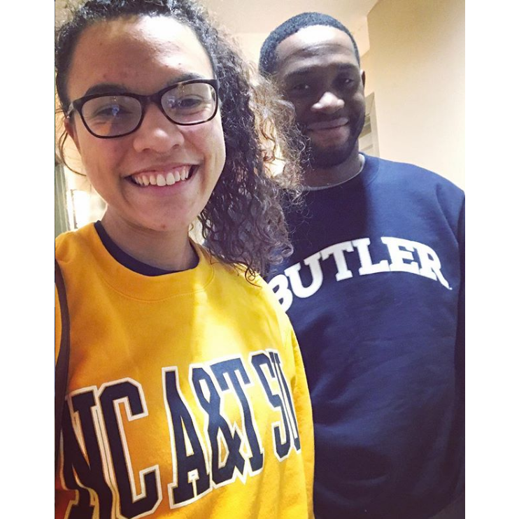 Reppin each other schools
