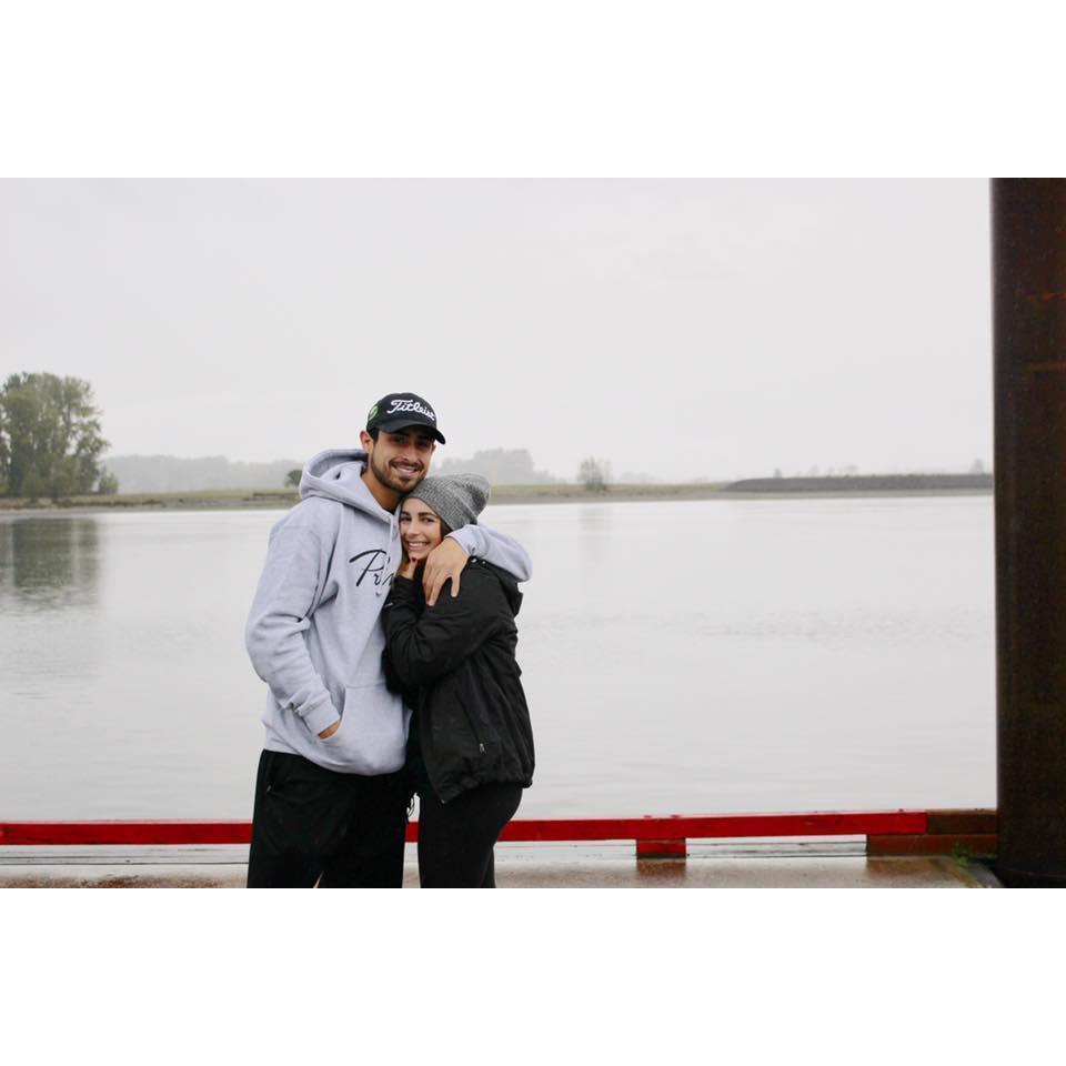 Our first trip together. Portland, Oregon.