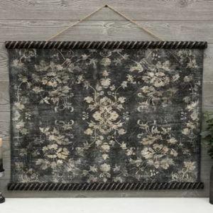 Distressed Black Floral Tapestry Wall Decor | Hobby Lobby | 2556801