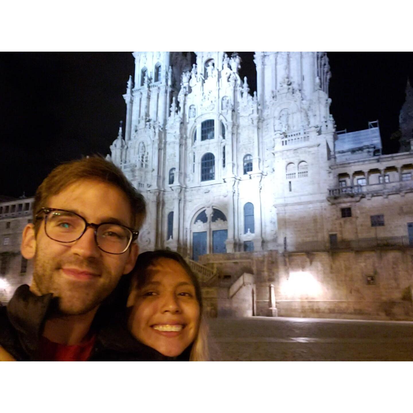 And if one hiking trek wasn't enough, here is one in Spain, for El Camino. Around 800km for Caroline and 100km for Attila who joined for the last week of the trip!