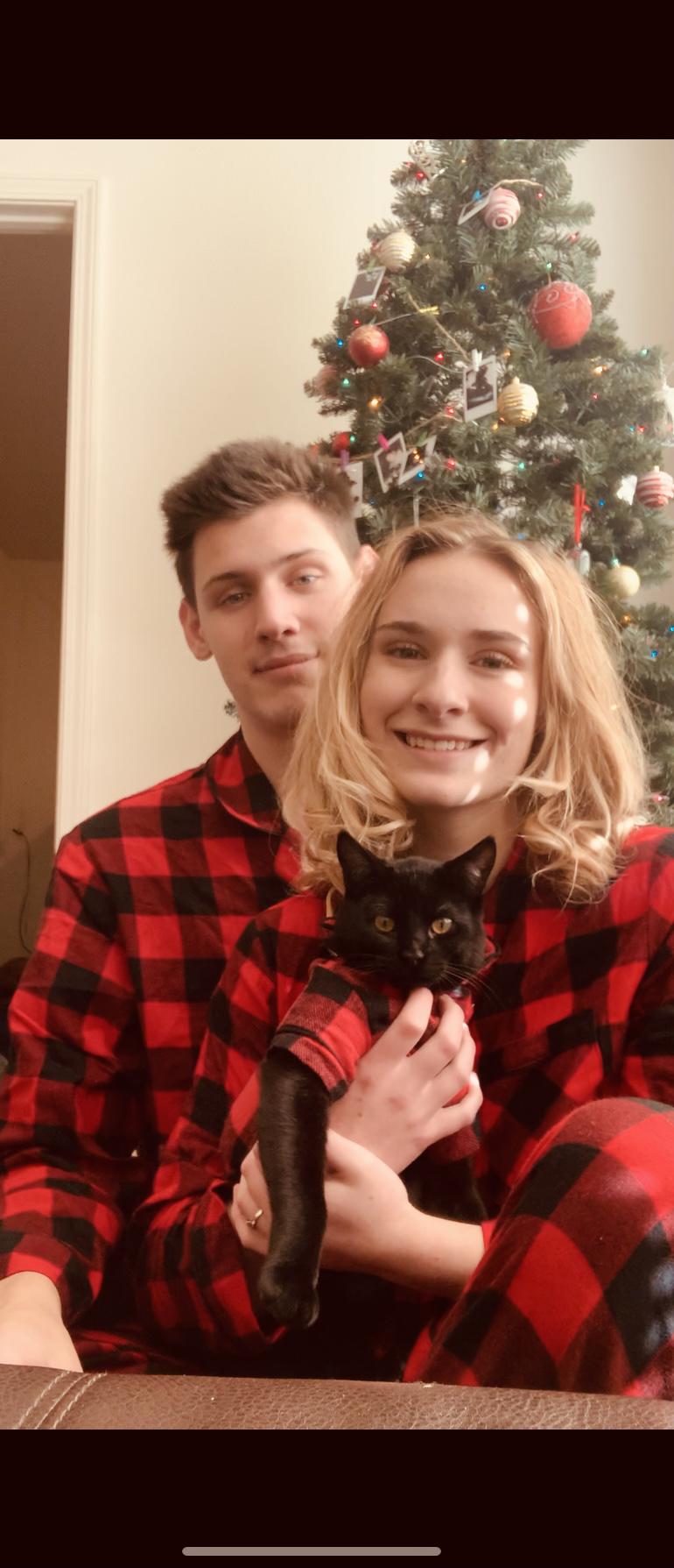 Celebrating our second Christmas. December 2020