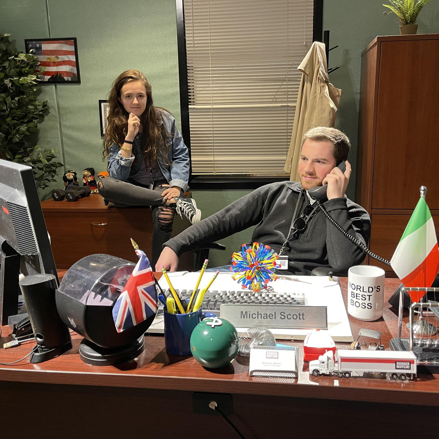 March 13, 2022
Anthony got Erin a tour of her favorite TV shows set, The Office