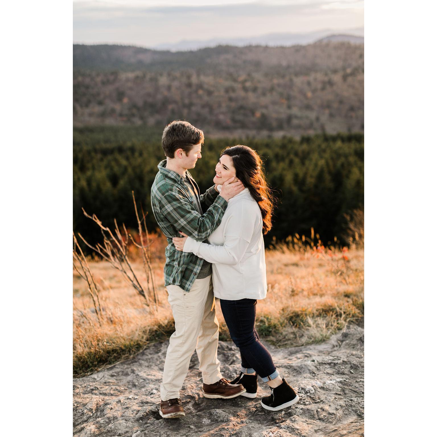 Engagement photos in the mountains.
Photographer: Amber Hatley Photography