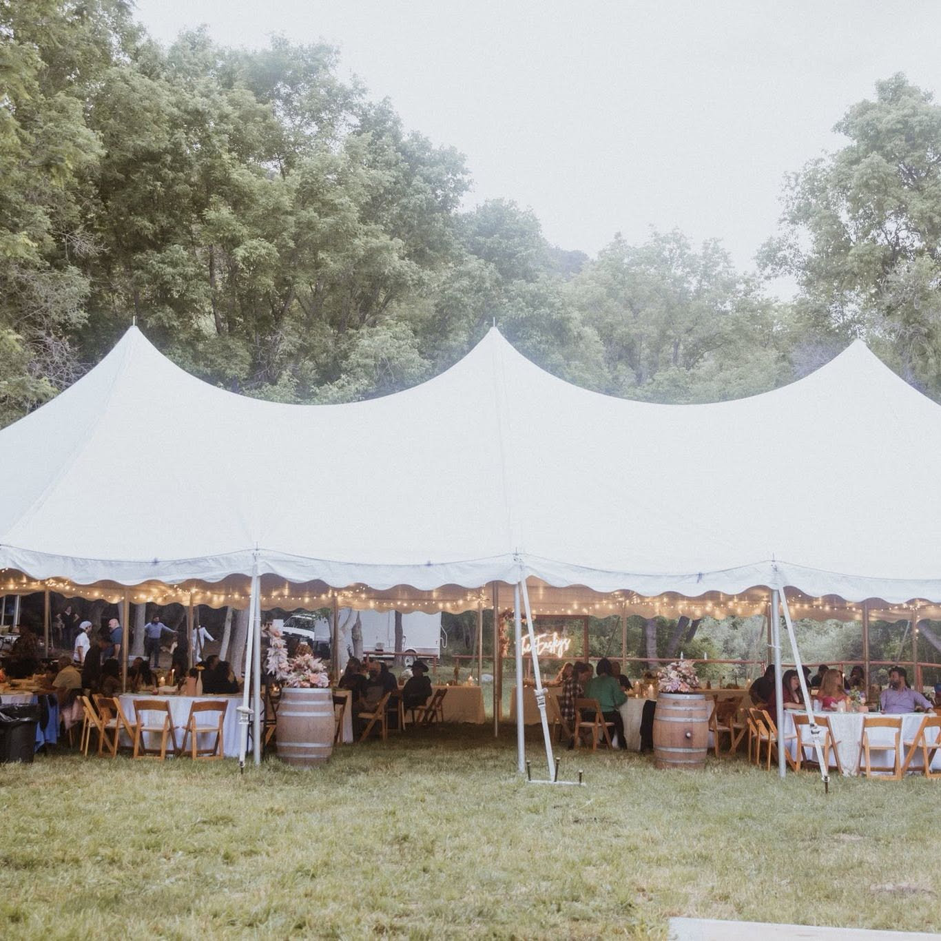 Just a tent that was months in the works thank you Summit Party Rentals of Santa Fe