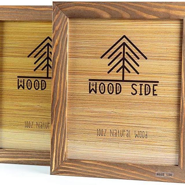 Walnut Picture Frame 8x10 inch - Set of 2