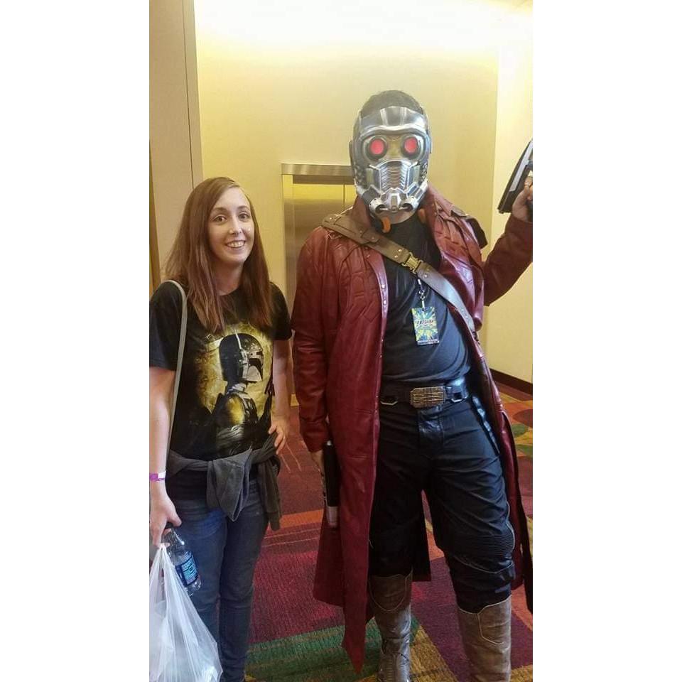 April 15, 2017: Indiana Comic Con, the first day we met!