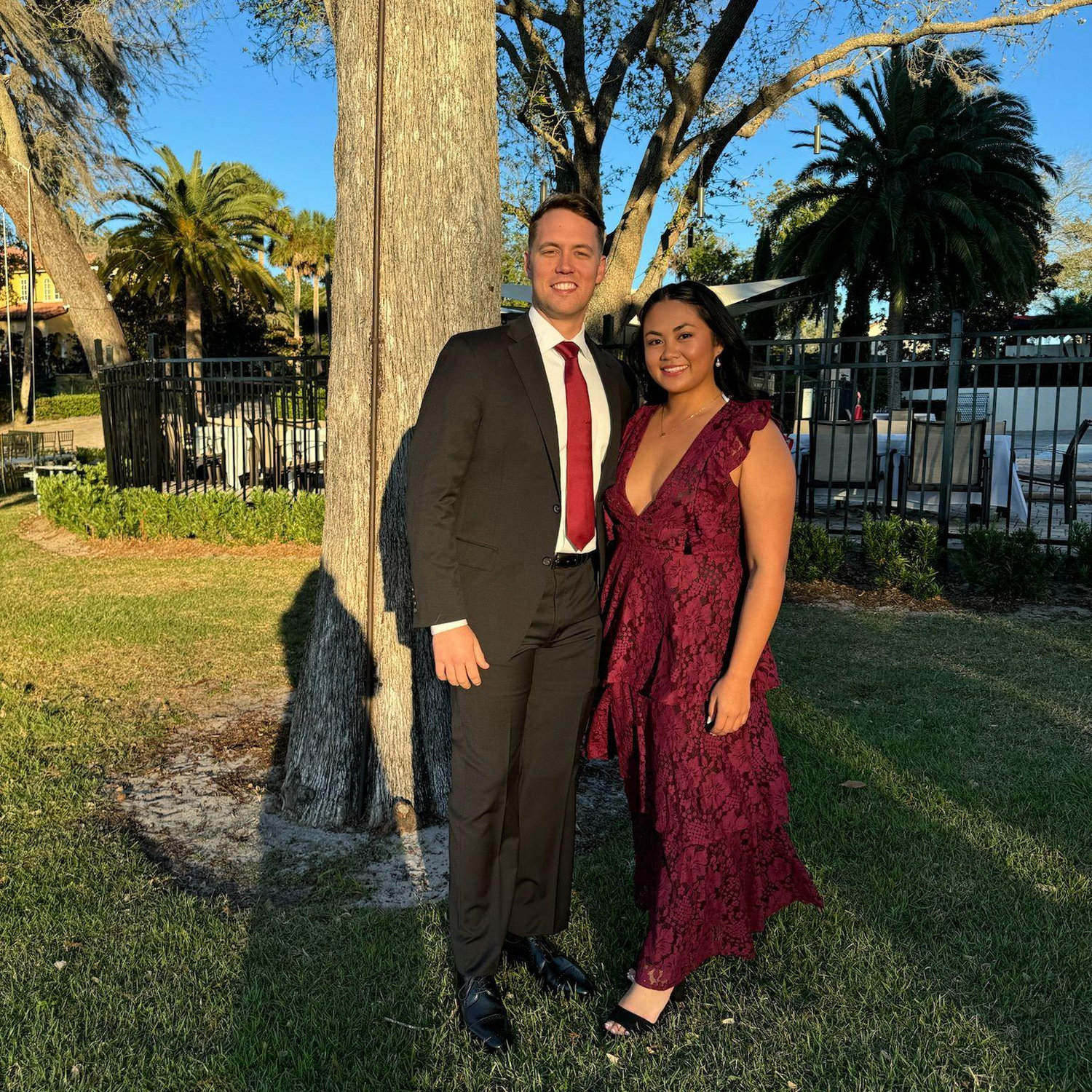 At our friend's, Jaison and Jamie's wedding in Florida, November 2024!