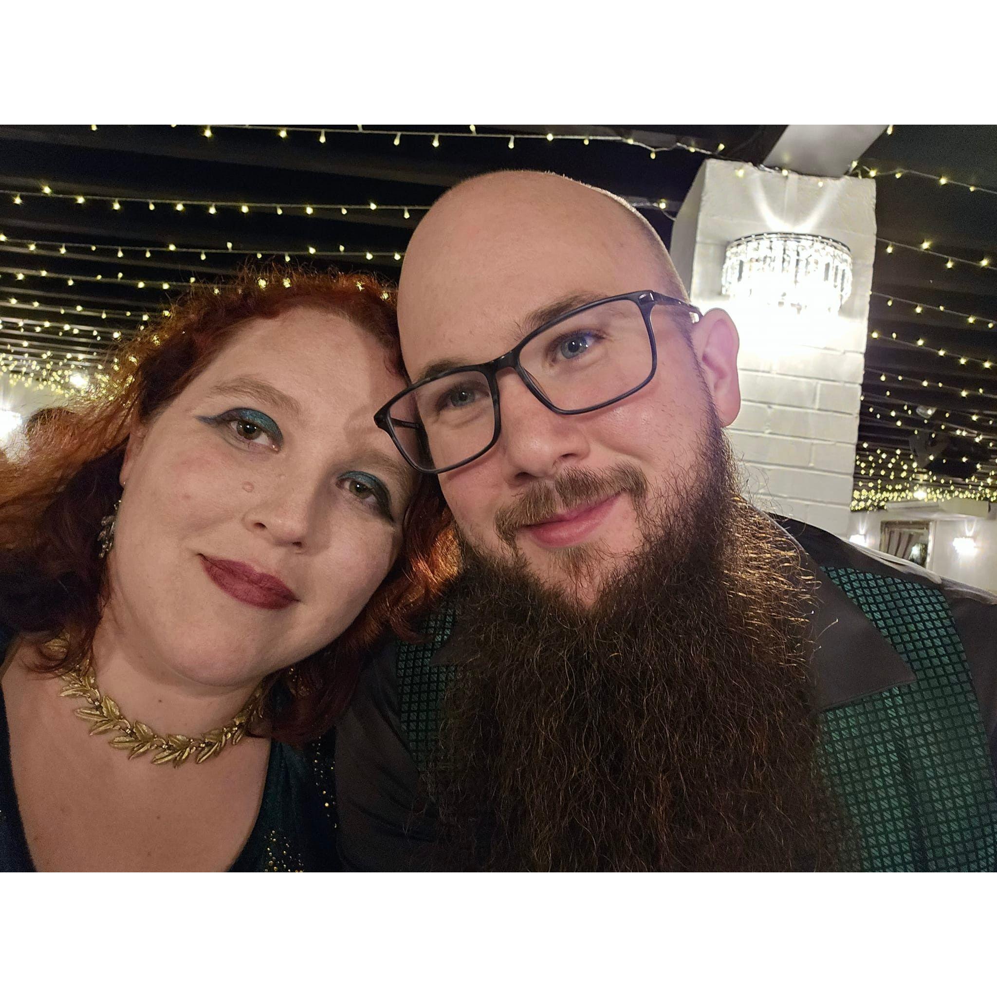 First trip overseas together! England for Kaitlyn's oldest friend's wedding! 2023