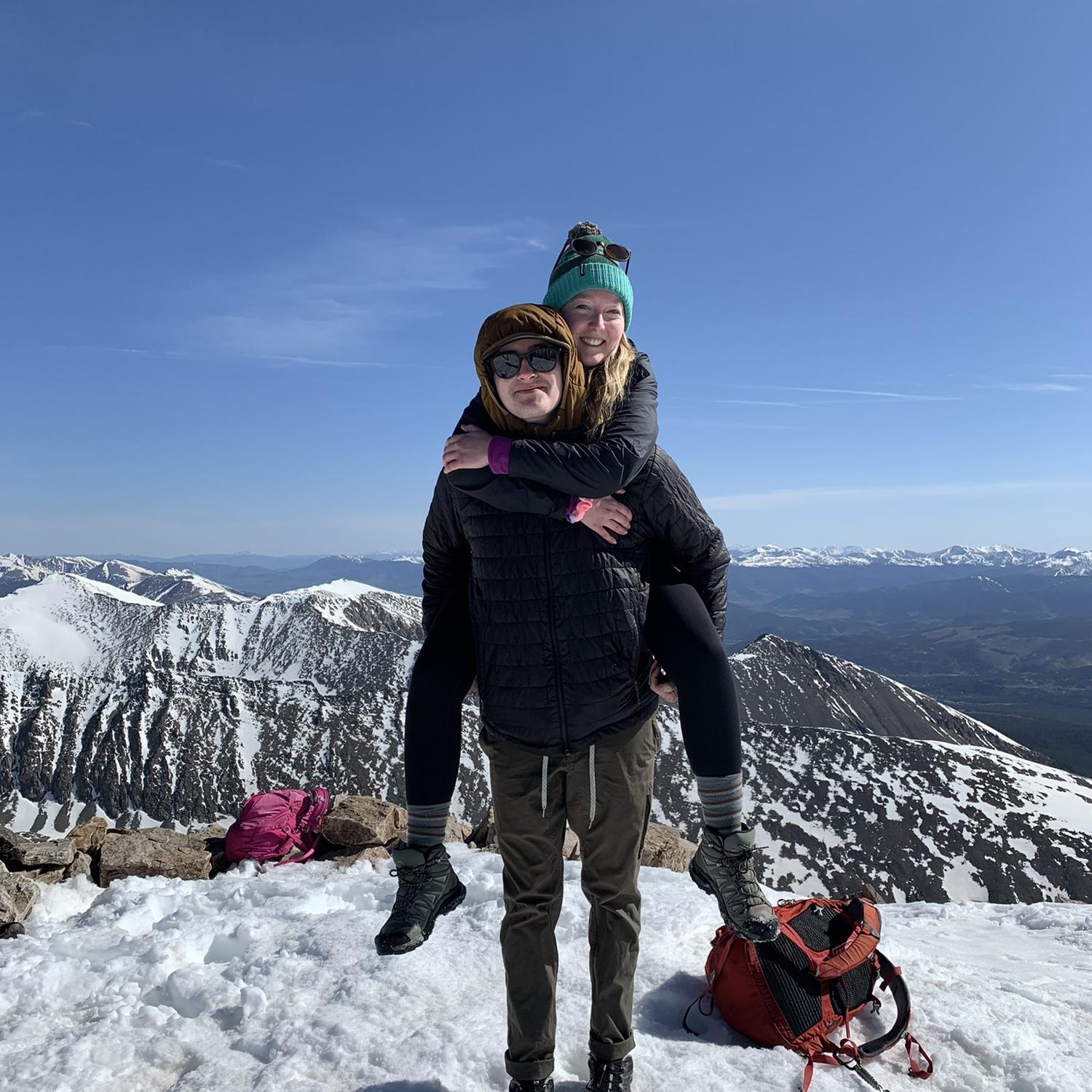 First fourteener! (Mt. Quandary on Sophie’s birthday)