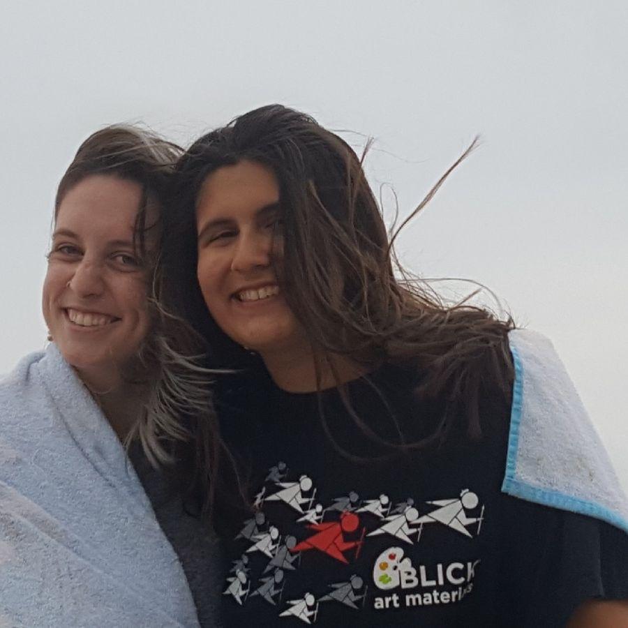 Windy beach day, August 2020