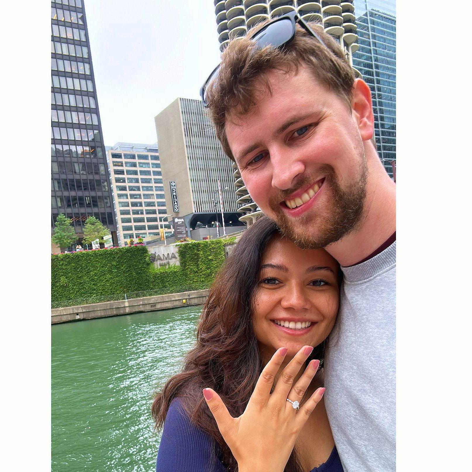 We got engaged!!! (August 6th 2024)