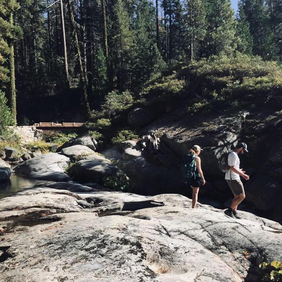 We both visited Melissa in Yosemite before we were even dating! Lucky timing.