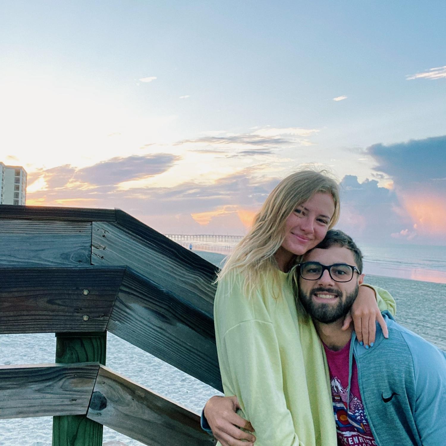 Nothing better than watching the sunrise at the beach