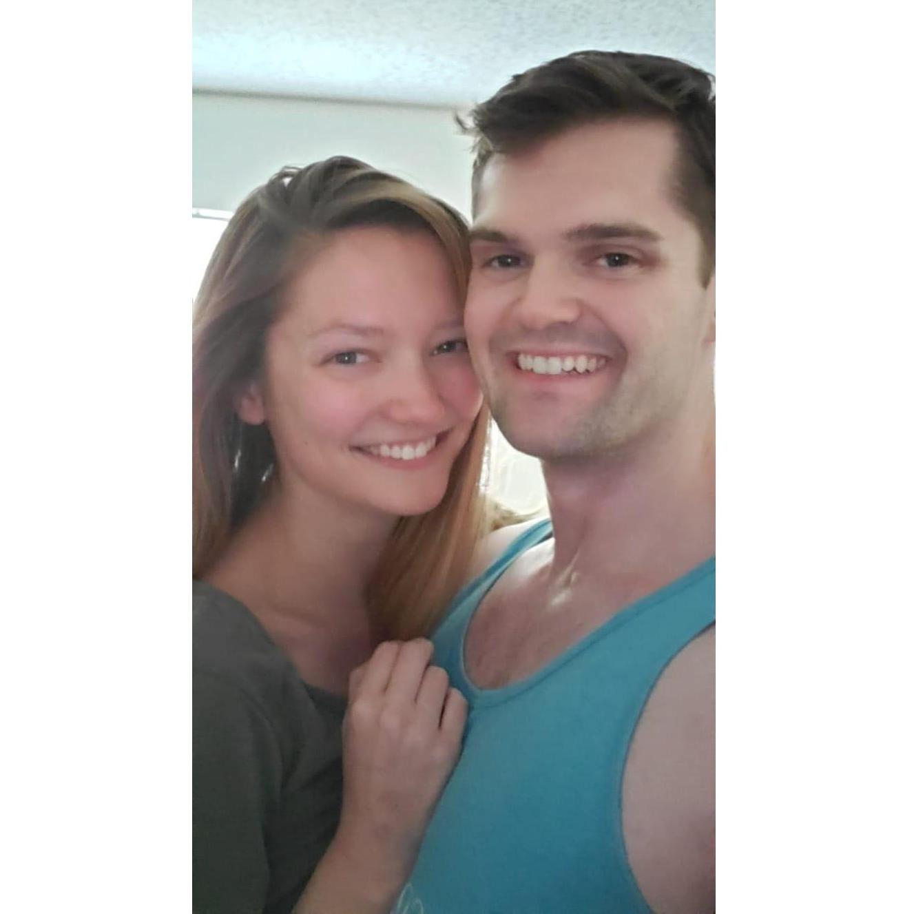 One of our first photos together