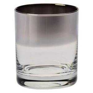 Krosno 10oz Ombre Double Old-Fashioned Glass Silver