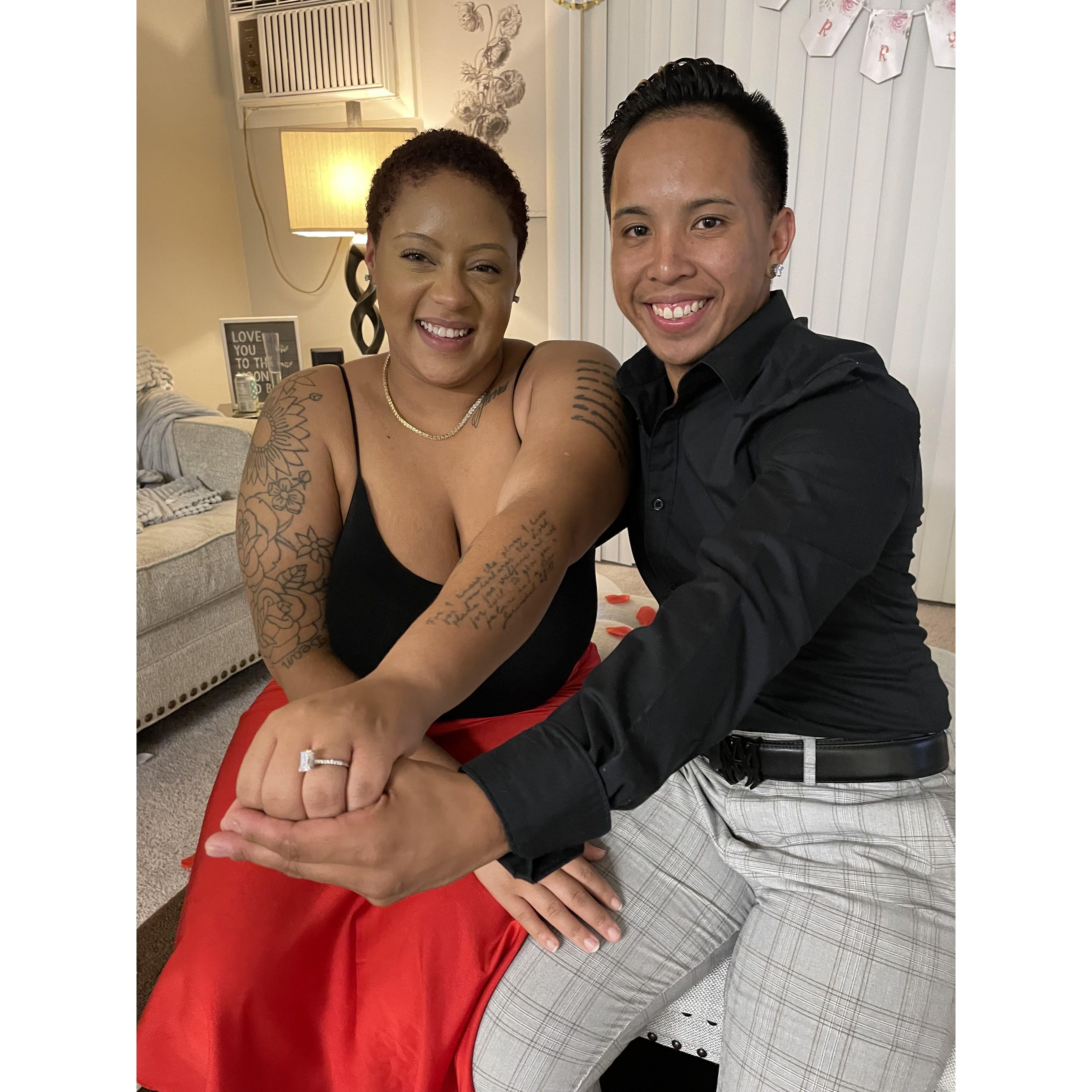 I said yes!