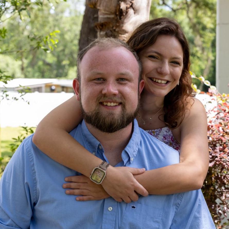 Steve and Nichole on Easter