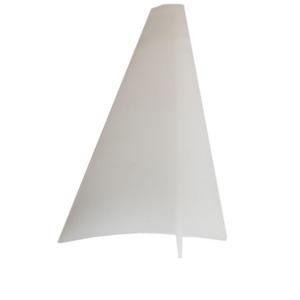 Capparis Kitchen Silicone Stove Counter Gap Cover, Set of 2 (Semi-Clear)
