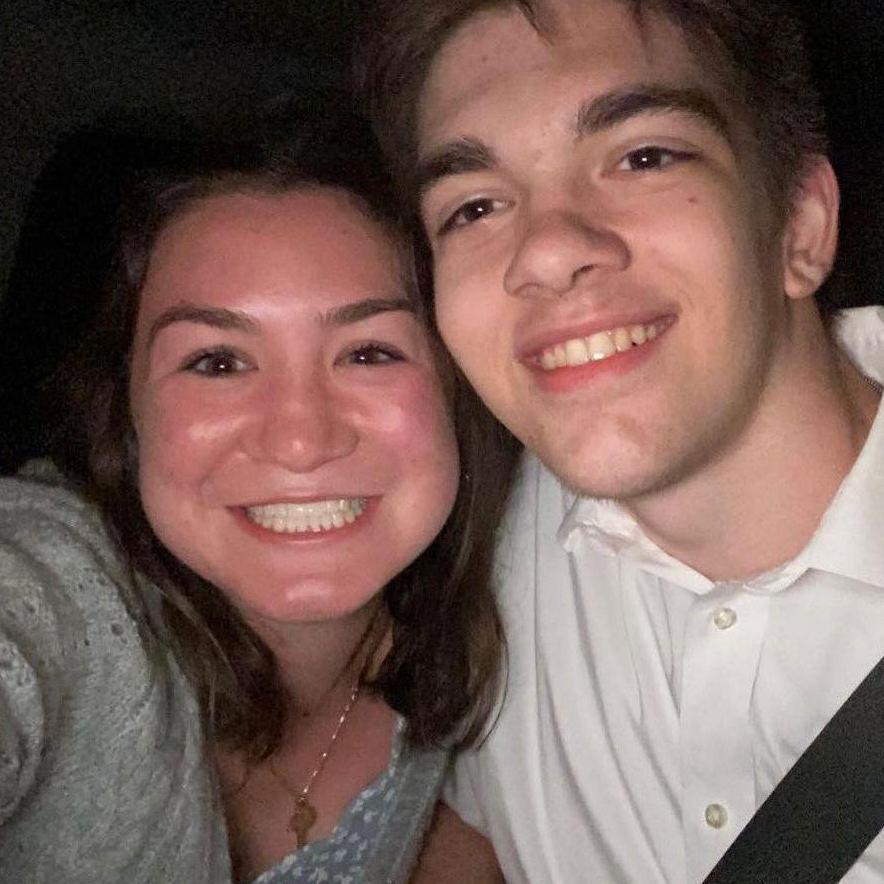 This is the very first photo that Mike and I took together. It was the day Mike asked me to be his girlfriend!