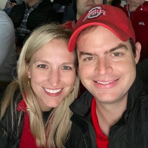 Katie's first Ohio State football game - October 2019