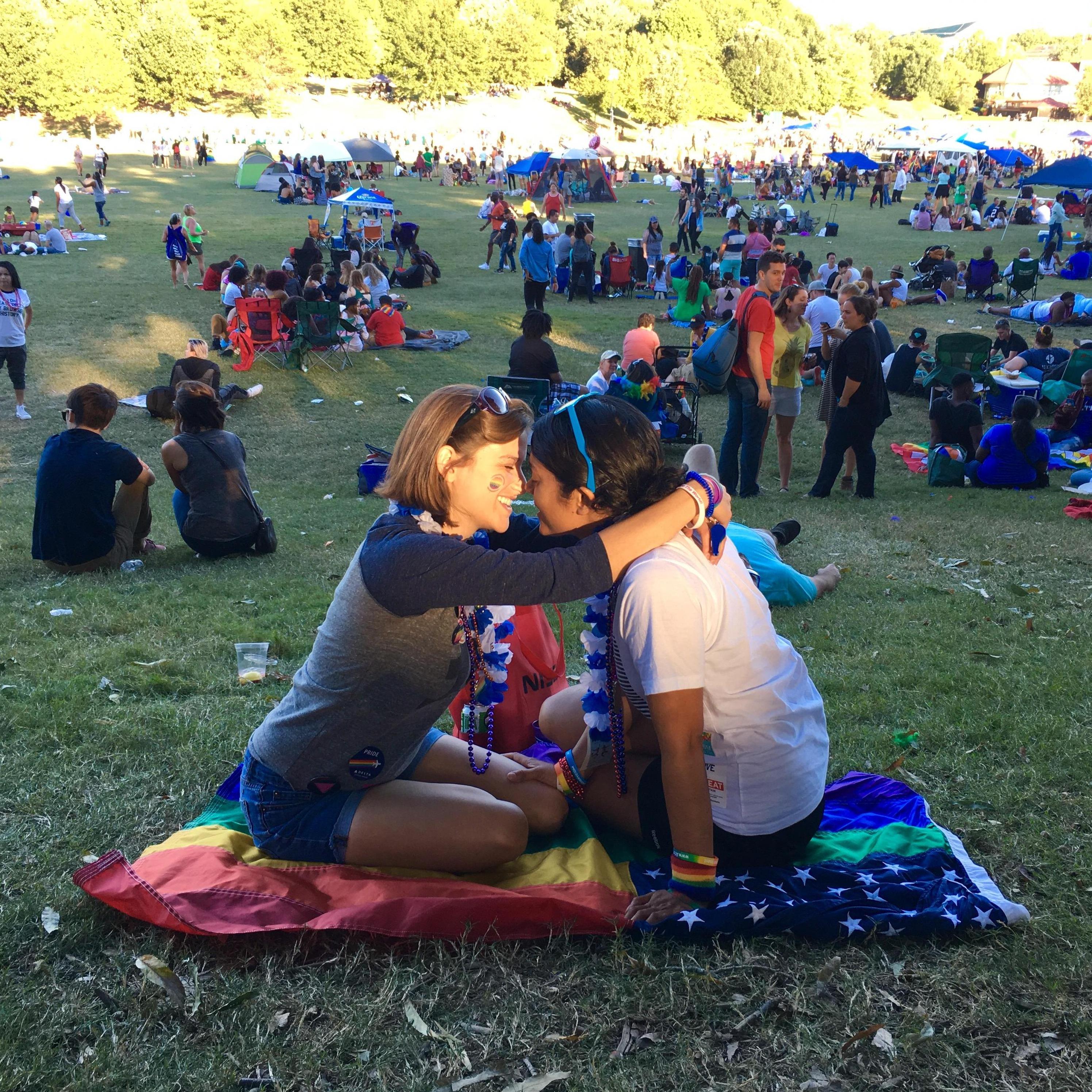 Pride, Atlanta in 2016.
