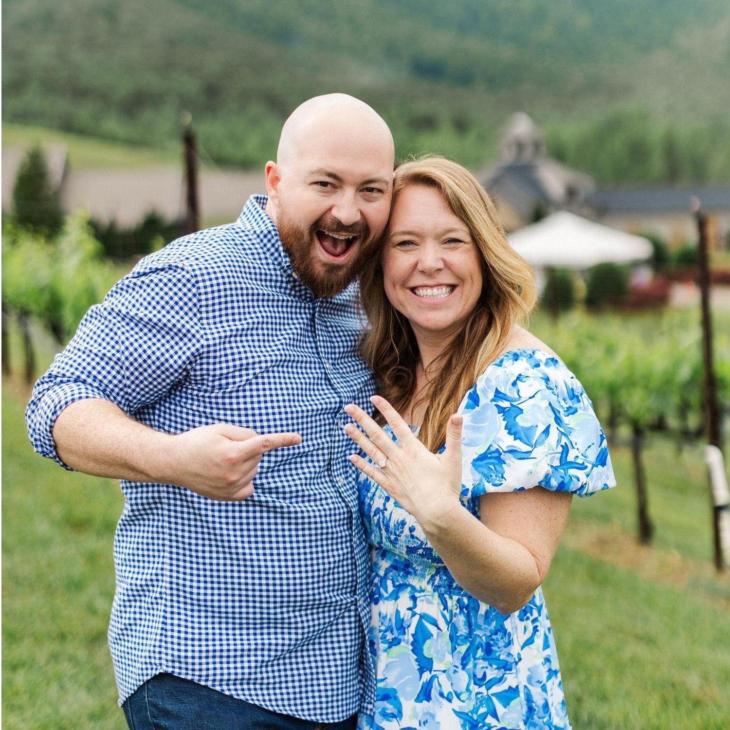 All smiles & excitement to be engaged!