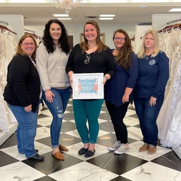 Anna said "yes" to the dress!