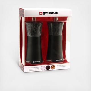 Torre Classic Salt & Pepper 2-Piece Mill Set