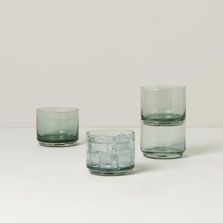 Tuscany Classics Stackable Short Glass, Set of 4