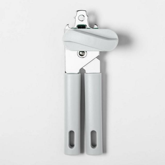 Stainless Steel Manual Can Opener Gray - Room Essentials™