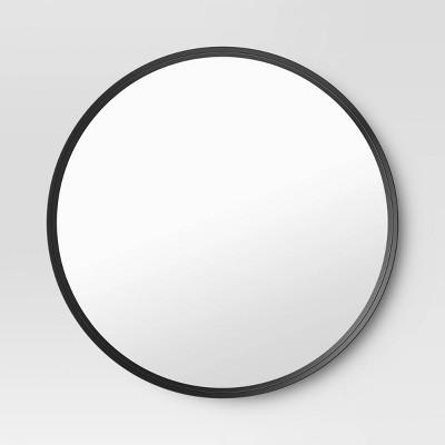 30" Flush Mount Round Decorative Wall Mirror - Project 62™
