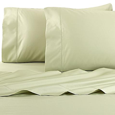 Wamsutta® 500-Thread-Count PimaCott® Queen Sheet Set in Sage