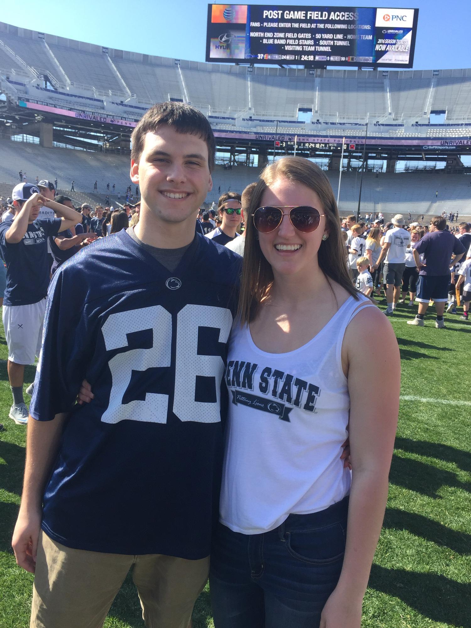 Blue and White Game - 2016