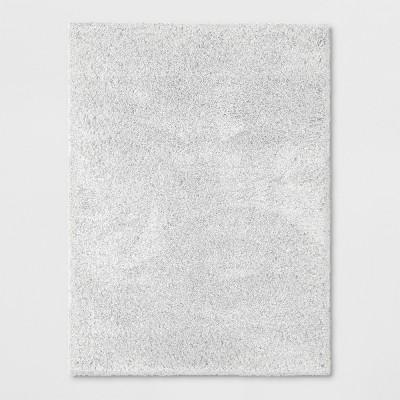 5'X7' Solid Eyelash Woven Shag Rug Cream - Project 62™