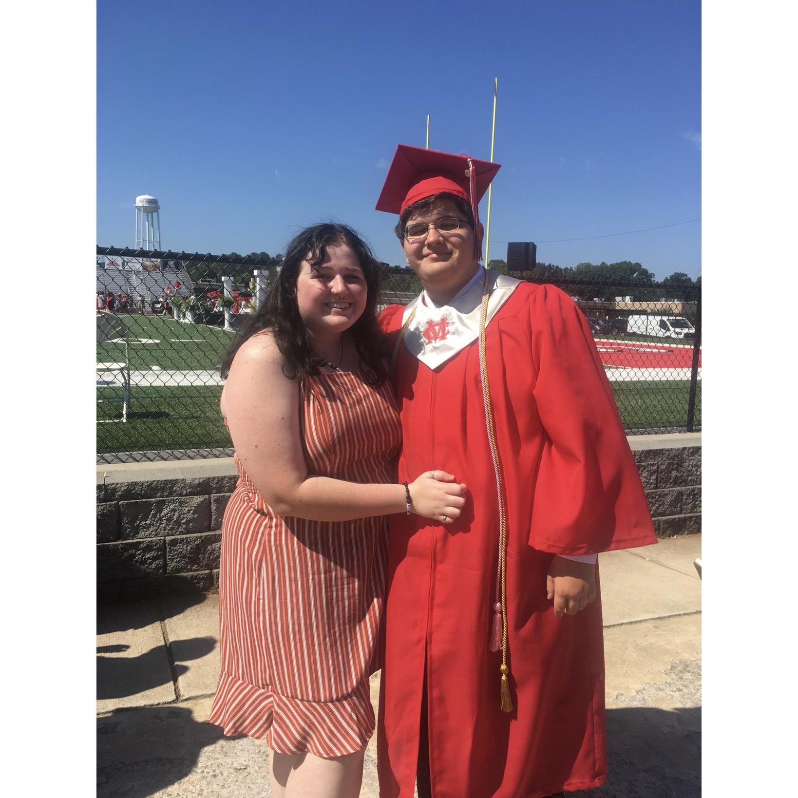 Kenny's graduation day!