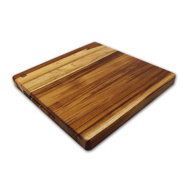 Madeira Housewares 14-Inch M Chop Block Cutting Board in Edge Grain