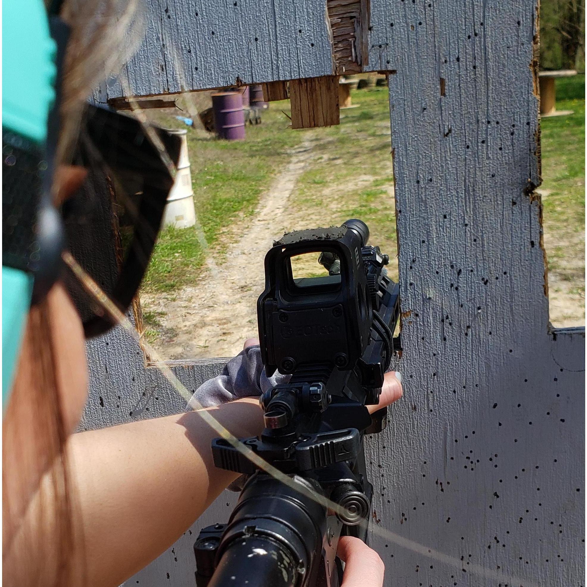 If a date doesn't consist of a trip to the range, you aint livin'! We have spent a lot of time sharpening our firearms skills together. ❤