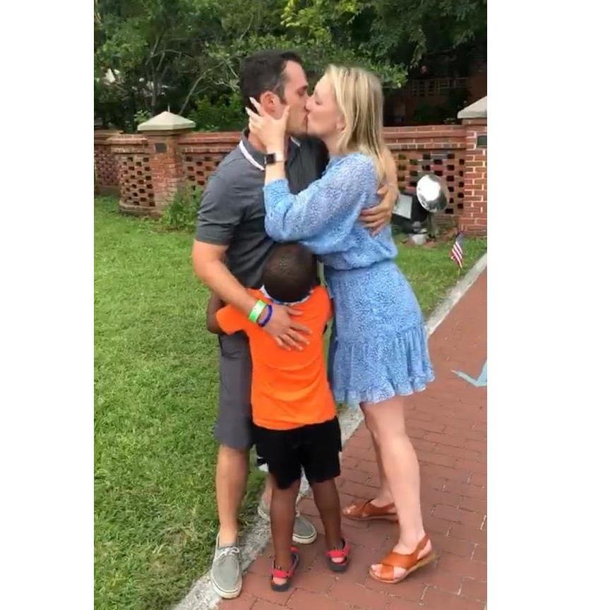 Right after Nate proposed :)