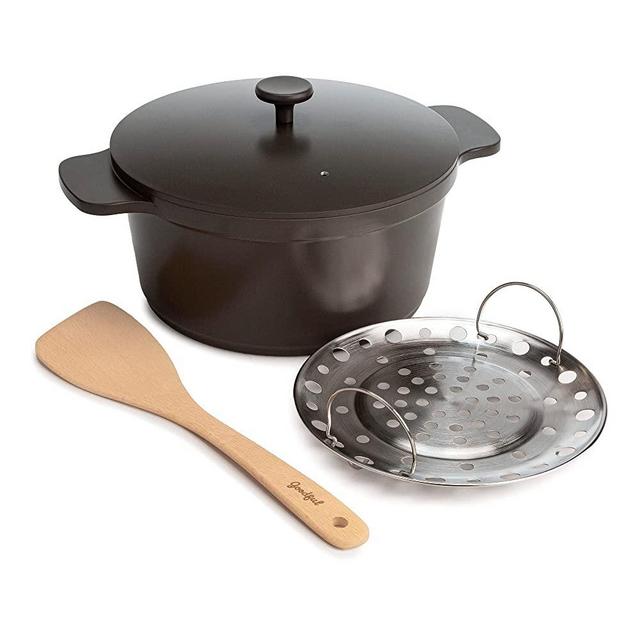  Goodful All-in-One Pan, Multilayer Nonstick, High-Performance  Cast Construction, Multipurpose Design Replaces Multiple Pots and Pans,  Dishwasher Safe Cookware, 11-Inch, 4.4-Quart Capacity, Graphite: Home &  Kitchen