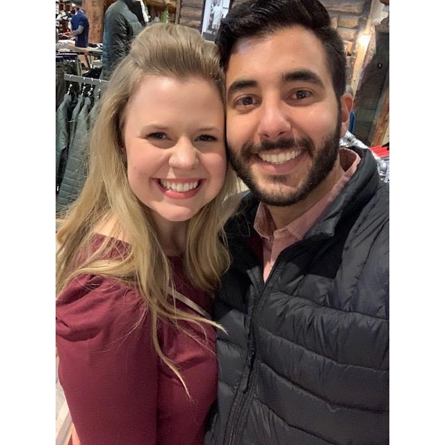 Waiting for dinner at Bass Pro Shops, we decided to look around and find a place to take a selfie!