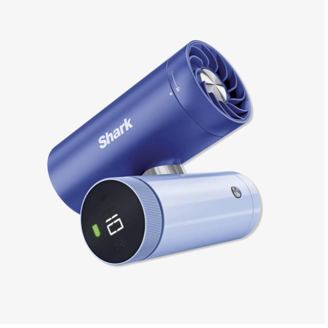 Shark - ChillPill 3-in-1 Personal Cooling System with Fan, InstaChill Cooling Plate & Dry-Touch Mist - Haze