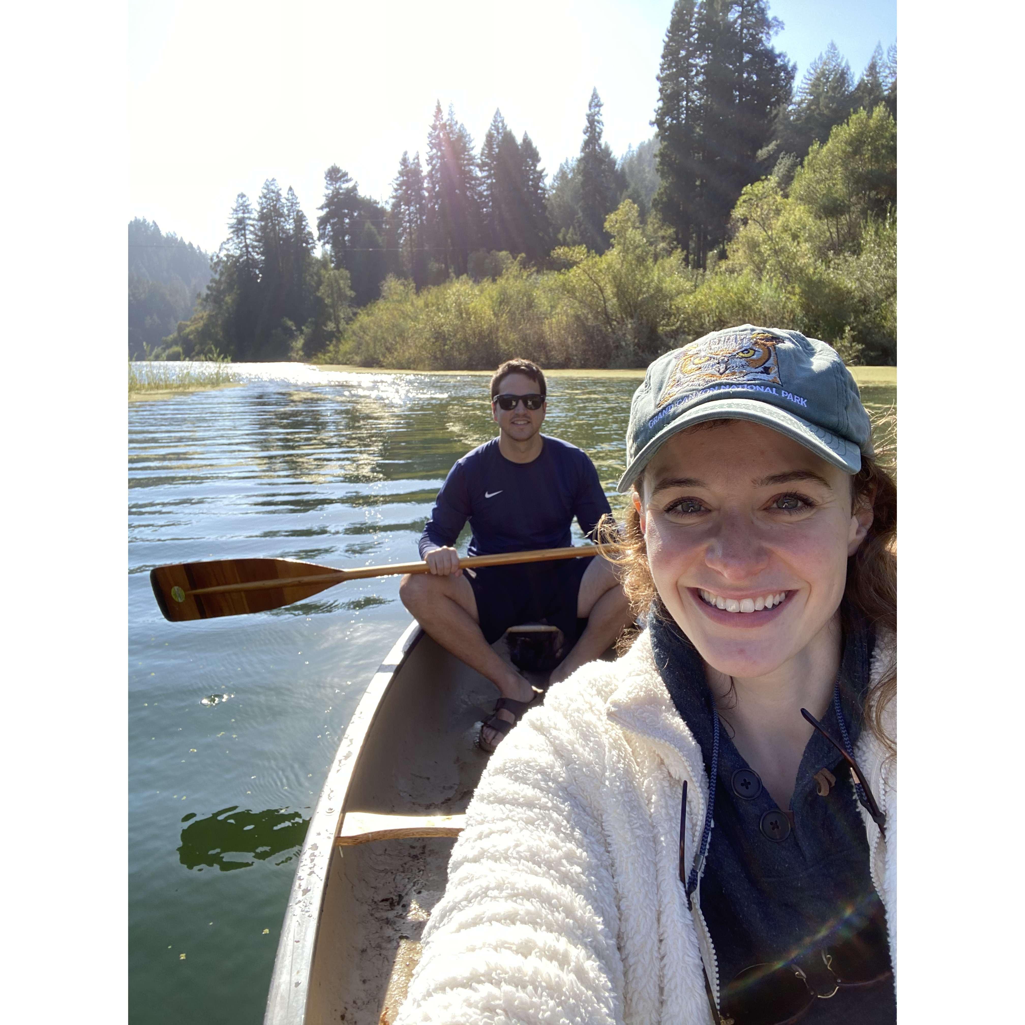River life on the Russian River
