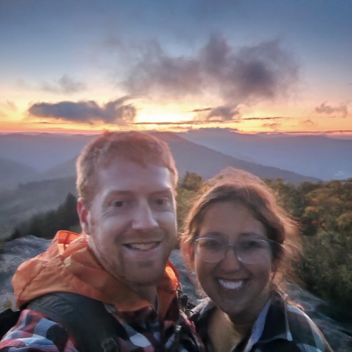 A day in the blue ridge mountains.