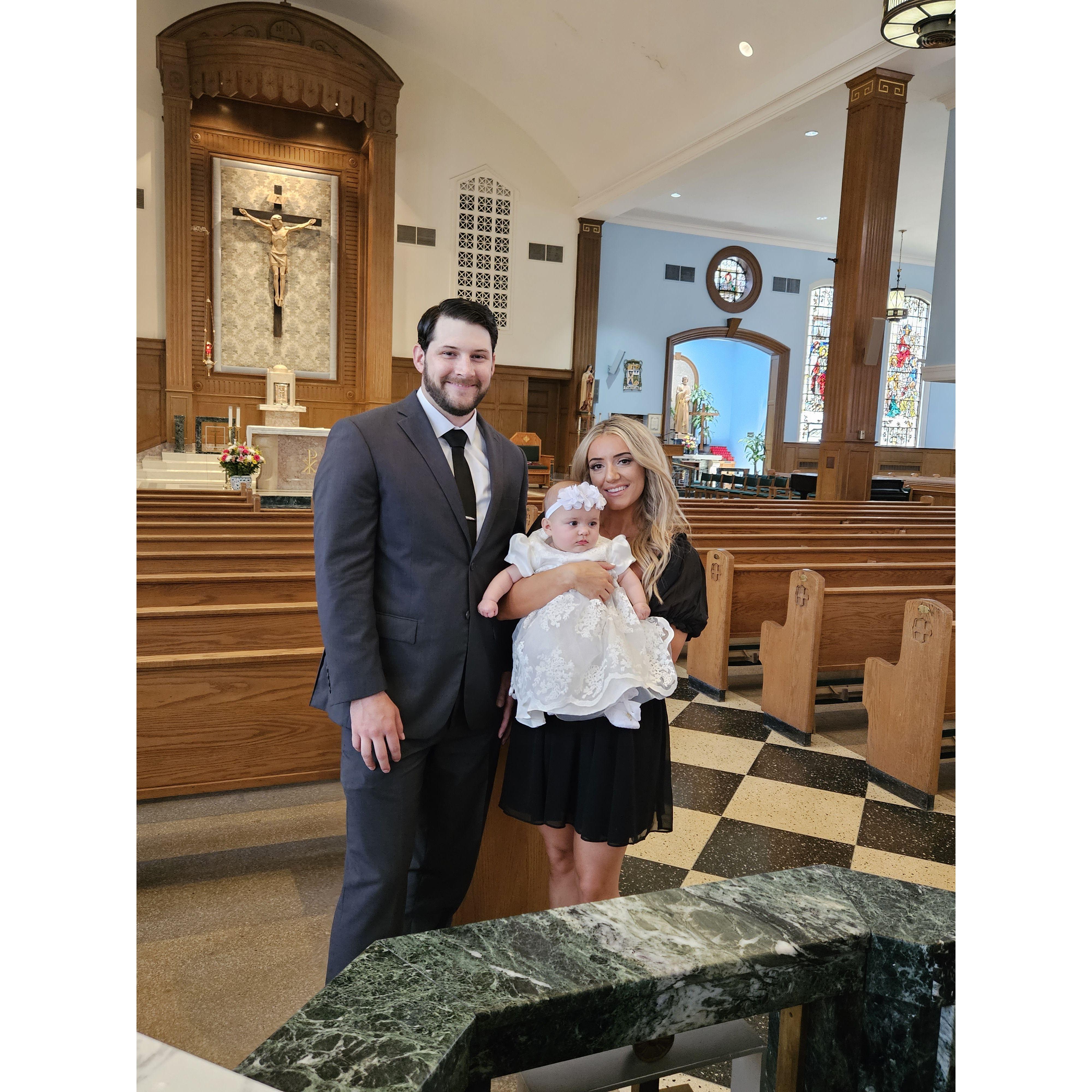 2023 - Baptism of Luciana, Dani's Goddaughter!